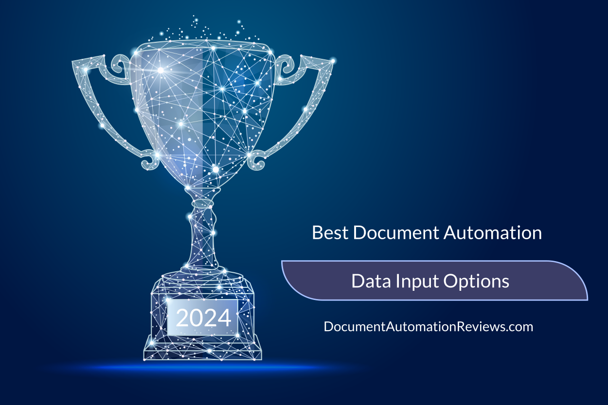 Best document automation data input options 2023